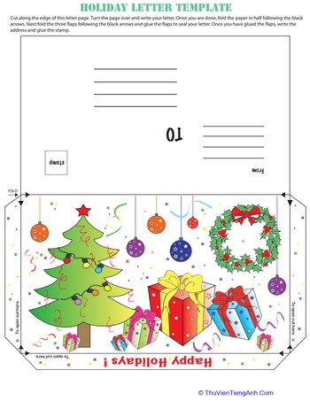 Holiday Card Template