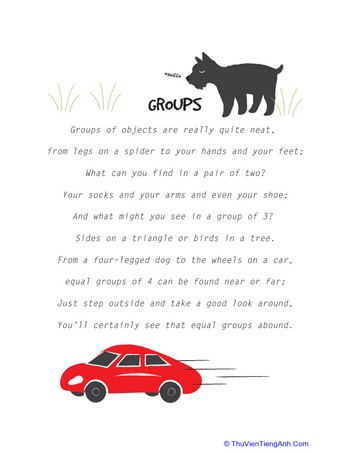 Hooray for Arrays: A Poem About Groups