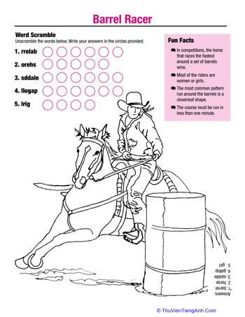 Horse Fun: Barrel Racer