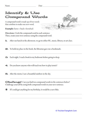 Identify & Use Compound Words