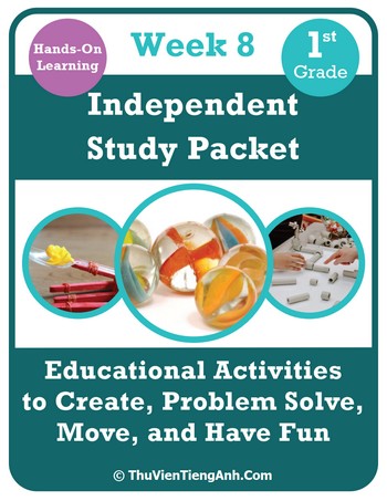 First Grade Independent Study Packet – Week 8