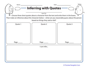 Inferring with Quotes