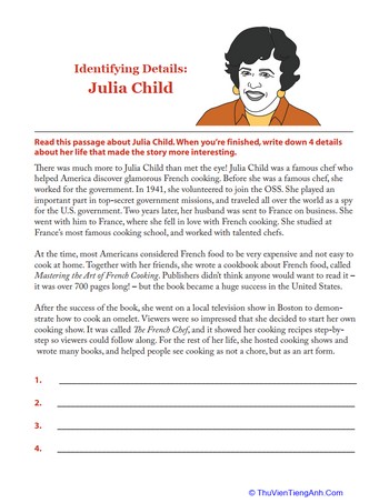 Julia Child Biography