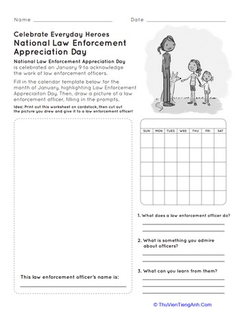 Celebrate! National Law Enforcement Appreciation Day