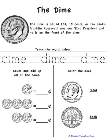 Learn the Coins: The Dime