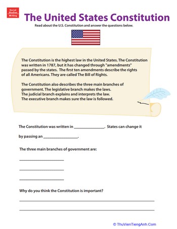 Learn About the U.S. Constitution