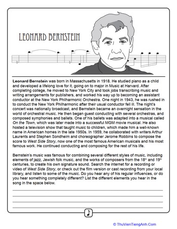 Leonard Bernstein Biography