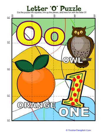 Letter “O” Puzzle