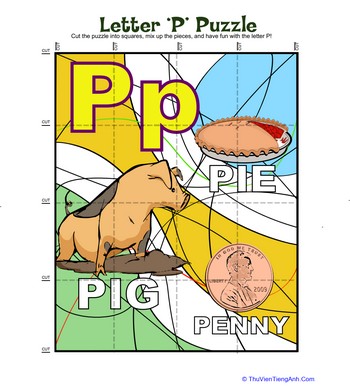 Letter “P” Puzzle