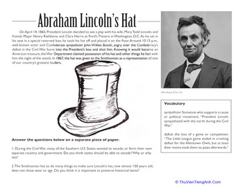 Abraham Lincoln’s Hat