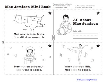 Mae Jemison Mini Book