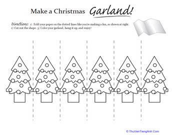 Make a Christmas Garland