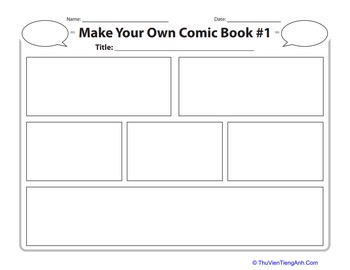 Make Your Own Comic Book #1