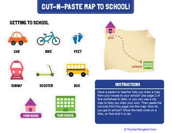Map to School
