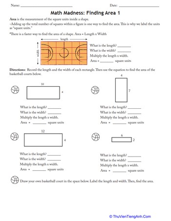 Math Madness: Finding Area 1