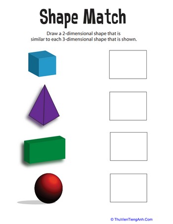 Matching Shapes: 3D to 2D