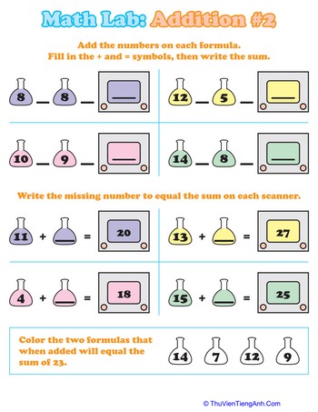 Math Lab Addition #2