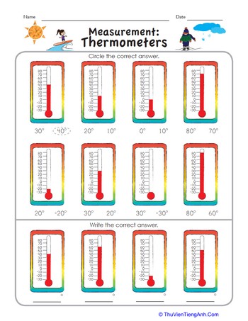 Measurement Mania: Thermometers