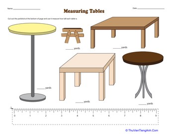 Measuring Tables