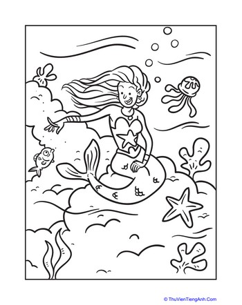 Mermaid Under the Sea