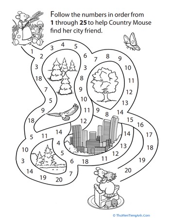 Mouse Counting Maze