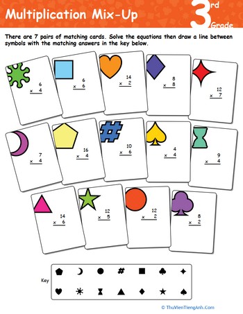 Multiplication Mix-Up: 3rd Grade