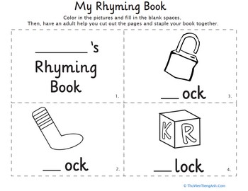 My Rhyming Book: -Ock