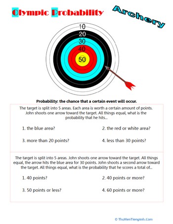Olympic Probability: Archery #2