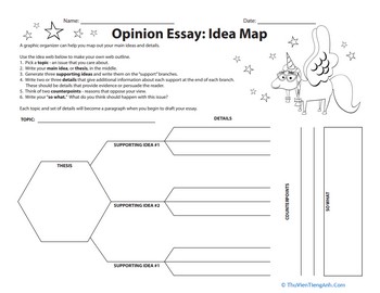 Opinion Essay: Idea Map