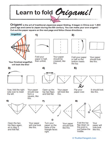 Origami Angelfish