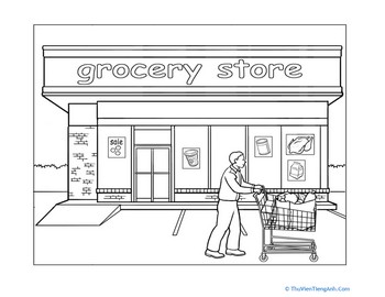 Paint the Town: Grocery Store