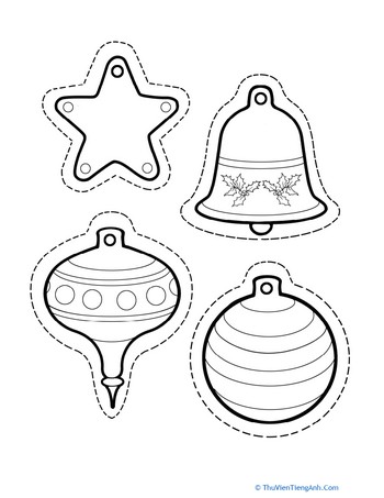 Paper Christmas Ornaments