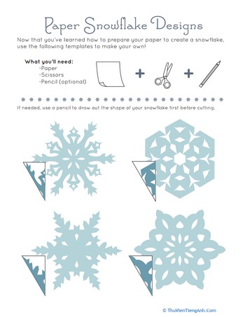 Paper Snowflake Patterns