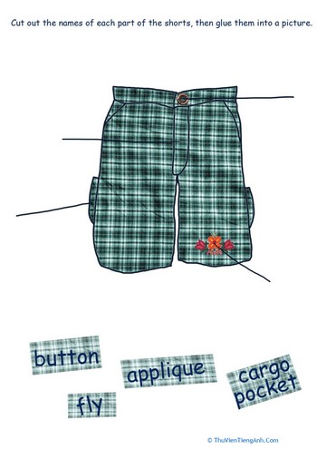 Parts of Clothes: Shorts