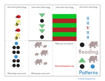 Patterning Mini Book