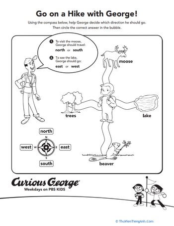 Go on a Hike with Curious George!