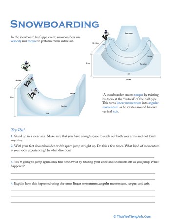 Physics of Snowboarding