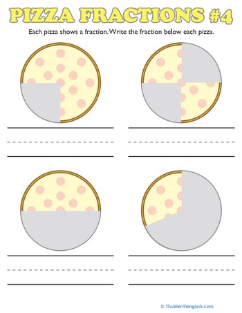 Pizza Fractions 4