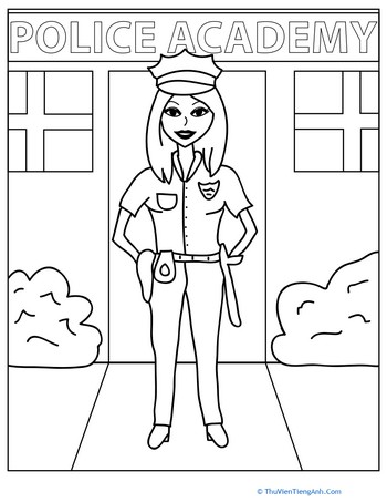 Police Coloring Pages