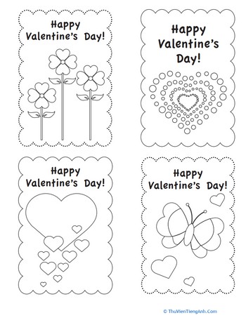 Homemade Valentine’s Day Cards