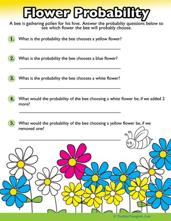 Probability Practice: Flowers