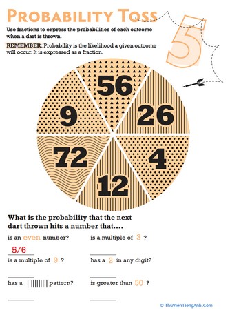 Probability Toss 5
