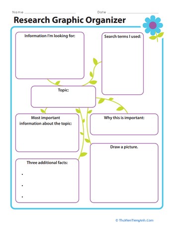 Research Graphic Organizer