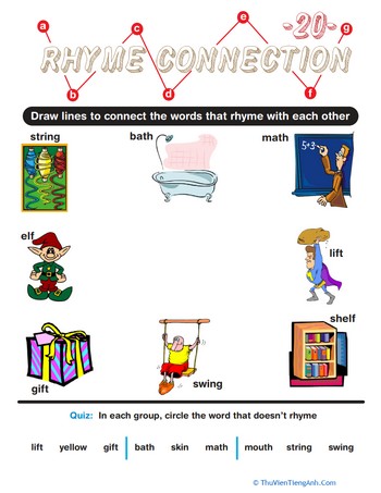 Rhyme Connection 20