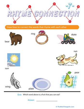 Rhyme Connection 7