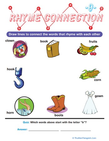 Rhyme Connection 9