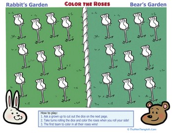 Play the Rose Garden Coloring Game!