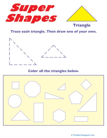 Super Shapes: Triangle