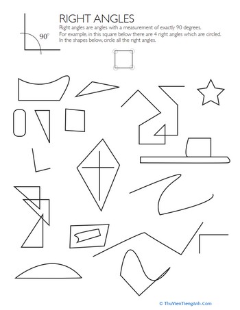 Shapes With Right Angles