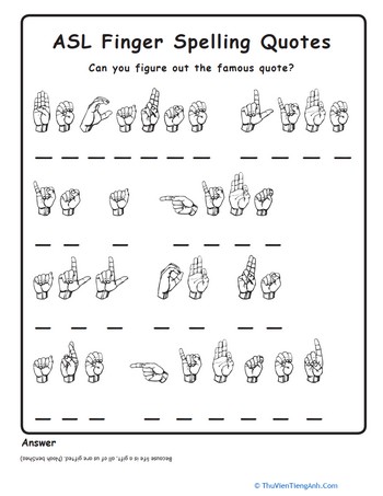 Sign Language Alphabet Practice